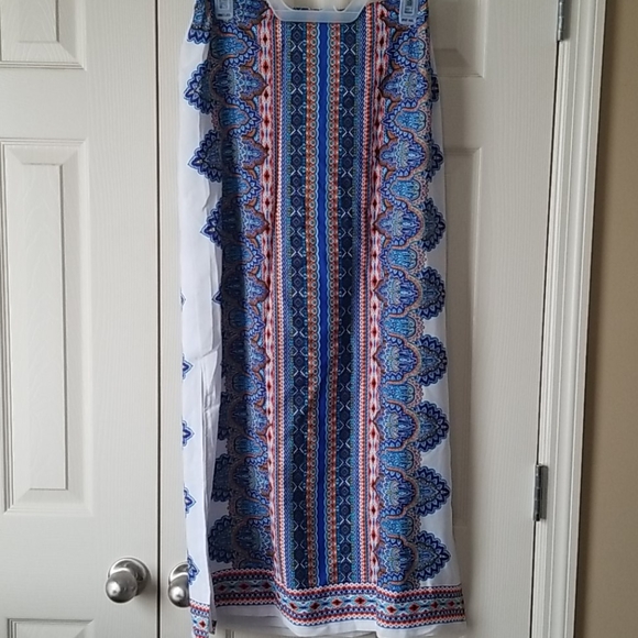 Cato Dresses & Skirts - Blue multi color maxi skirt